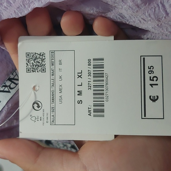 Zara Women's Purple Top - Picture 5 of 7